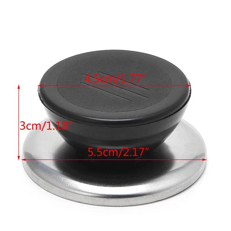 F92B 1PC Cuisine Vaste cuisine Remplacement casserole Pot Coupure couvercle Couvercle Couvre-bouton Handle
