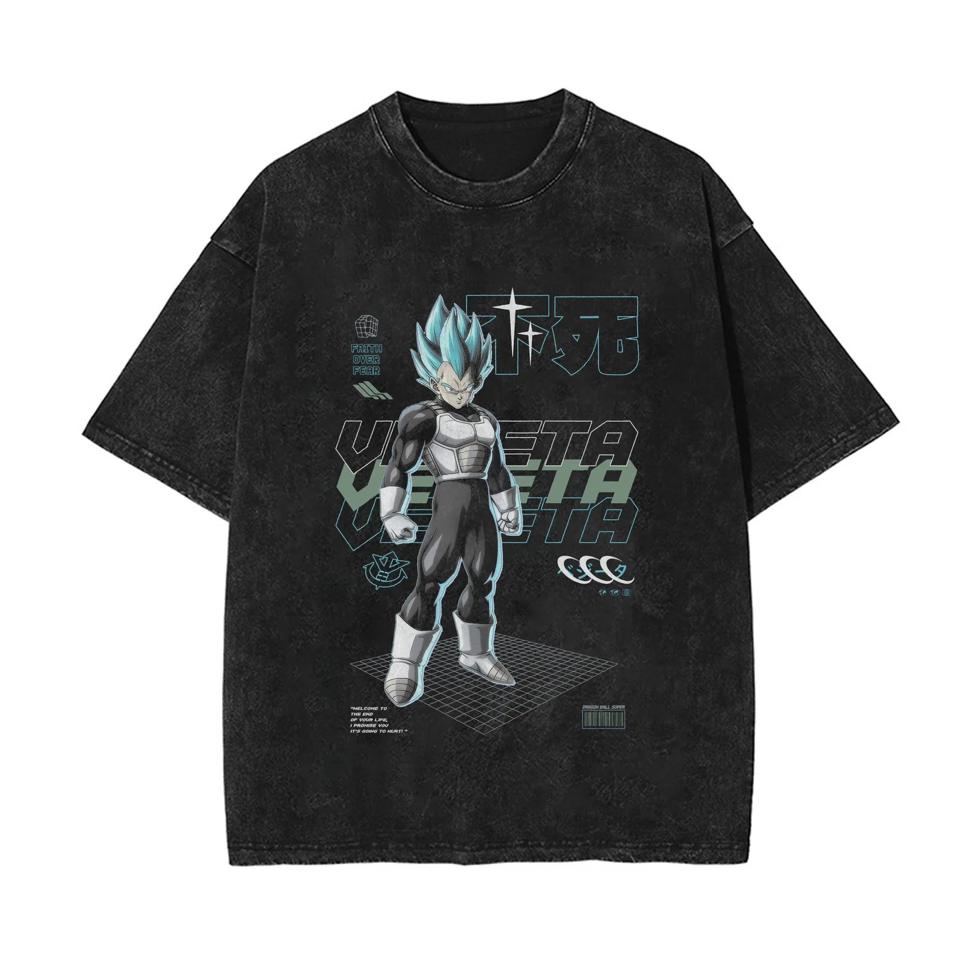 The Legend of Zelda 2026 Summer Unisex Washed Black Cotton T - Shirt Front Link Master Sword Triforce Graphic Anime Streetwear view 4