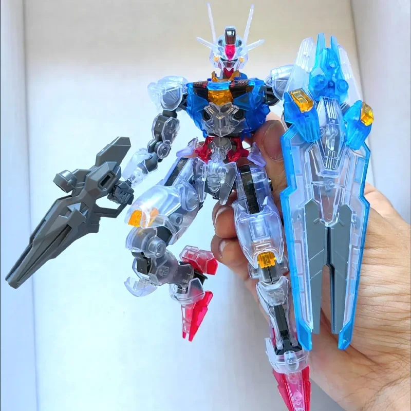 

HG1/144 Воздушная Ведьма из Mercury Цвет Прозрачный Мех Фигурки Игрушки Украшения Подарочная Сборка Модель Комплект