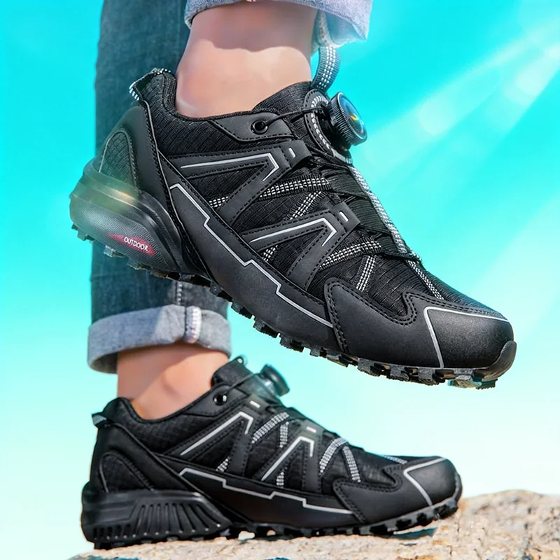 Men's Hiking Shoes Waterproof Non-slip All-terrain Sports Shoes Hiking Camping Hunting Tactical Training Shoes