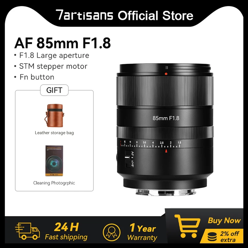 7Artisans 85Mm F1.8…