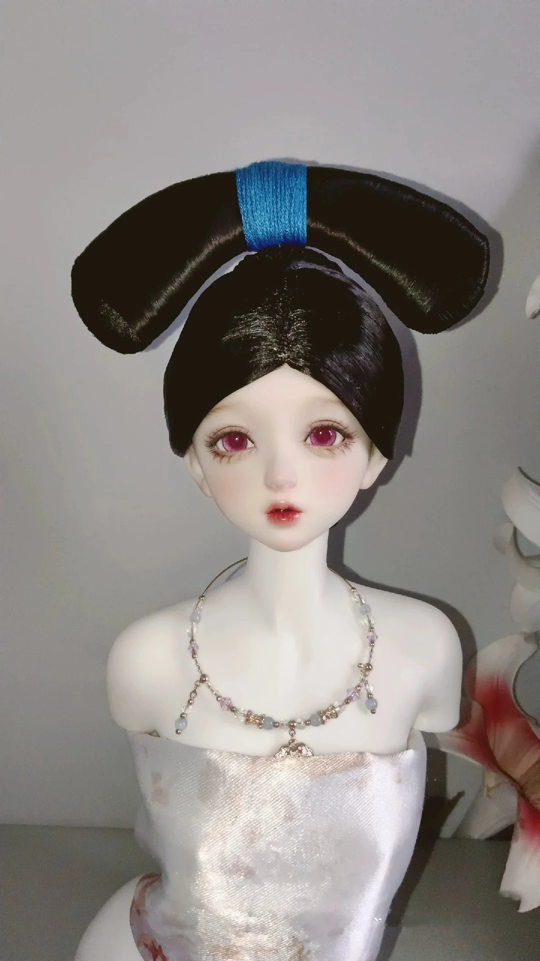 

1/4 1/3 Масштаб BJD Кукла Hanfu Винтажные парики Древний костюм Волосы Фея Парик для YOSD MSD SD13 Девушка SSDF Дядя Аксессуары A1771