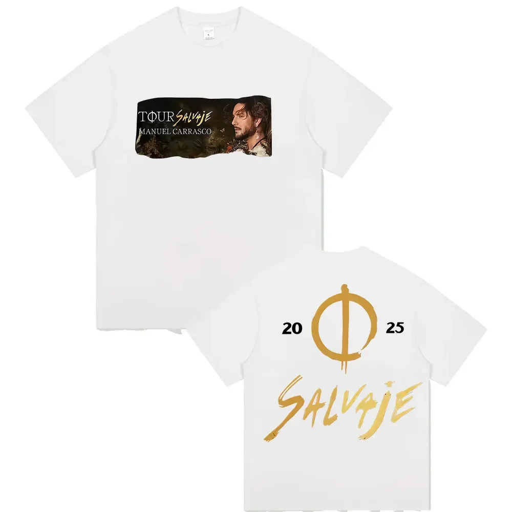 «2025t Мужская и женская удобная хлопковая футболка с короткими рукавами в стиле хип-хоп в стиле ретро, осень и зима.