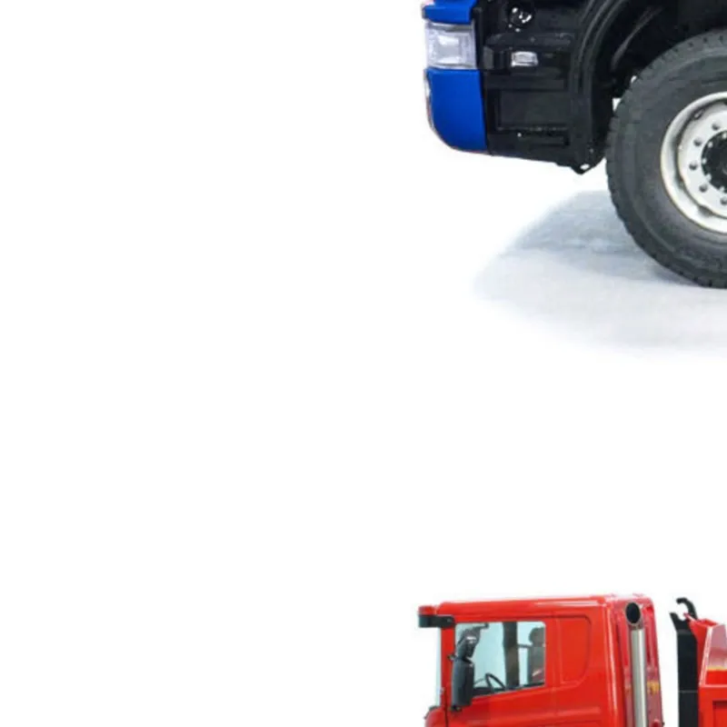8x8 1/14 RC Hydraulic Full Dump Truck Roll-on off Dumper Trucks 3-speed Transmission Differential Lock Axles Sound Finished Toys