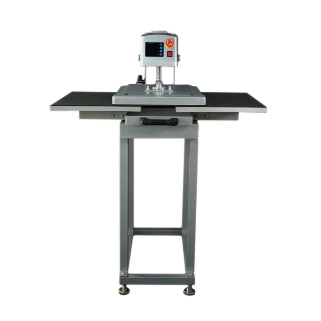 

Wholesale Pneumatic Double Station Automatic T-shirt Heat Press Machine With Touch Screen Panel