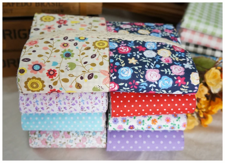 Handwork DIY Patchwork Quilting Cotton Fabric Cloth Roll Jelly Roll 9*120cm 9*100cm 9*80cm 9*40cm Mix 50pcs Design