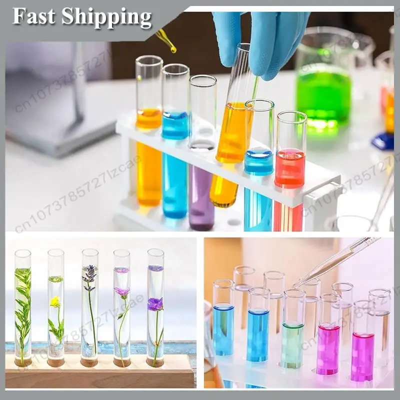 -A99Z 30 Pcs Glass Test Tubes Diy Handmade Test Tubes With Corks Glass Test Tubes 20 X 150Mm Test Tube For Flowers