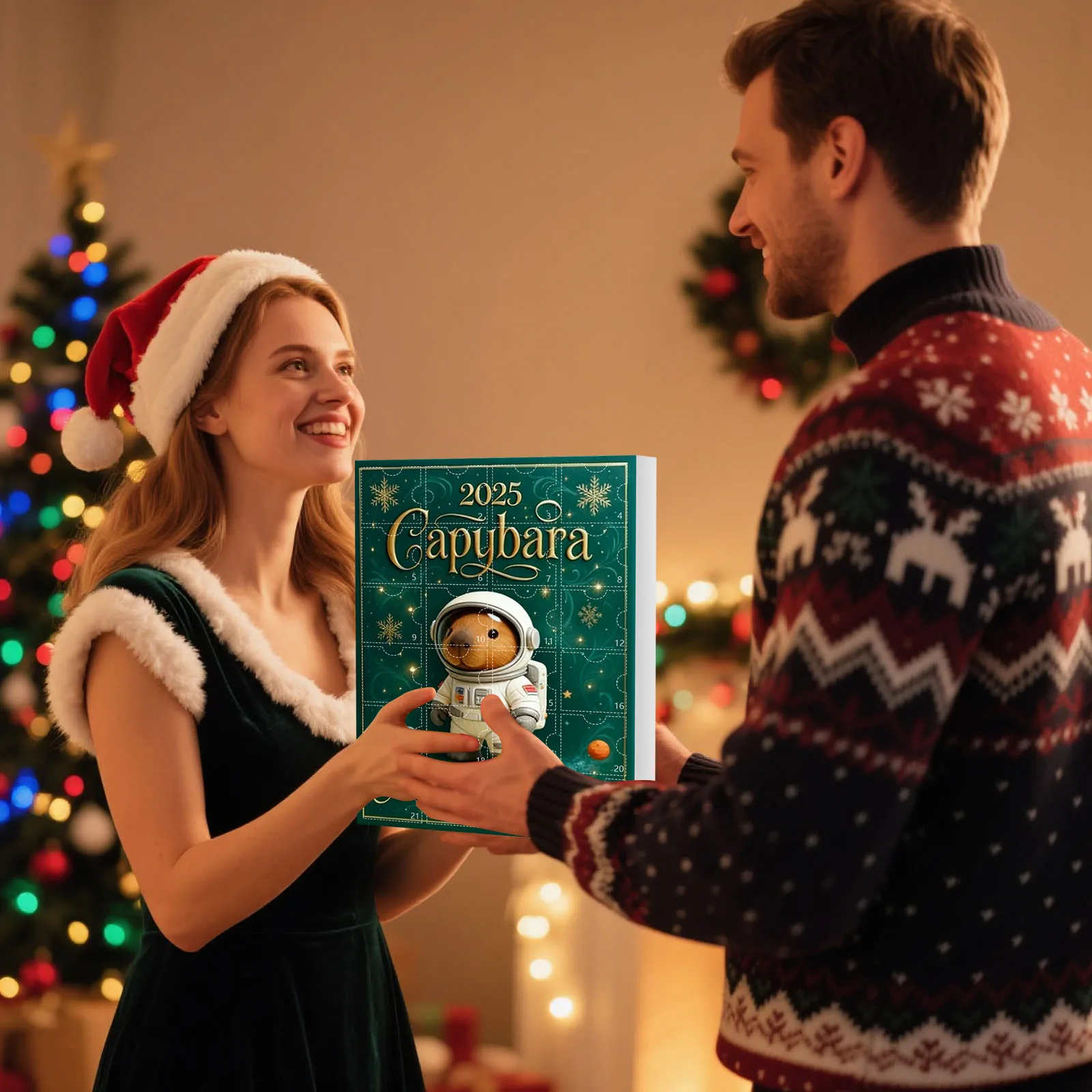 Luci a batteria con timer per ghirlande Calendario dell'Avvento Anatomia Luci natalizie per interni Funziona a batteria con timer