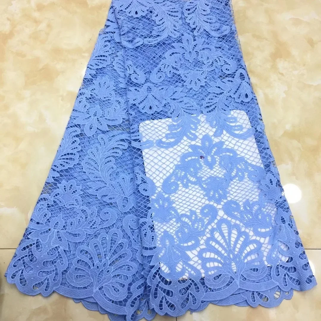 

LACE Newest French Lace Fabric Emroiderey Sequins African Mesh Lace Fabric Soft Skin Milk Silk for Wedding Dress Sewing