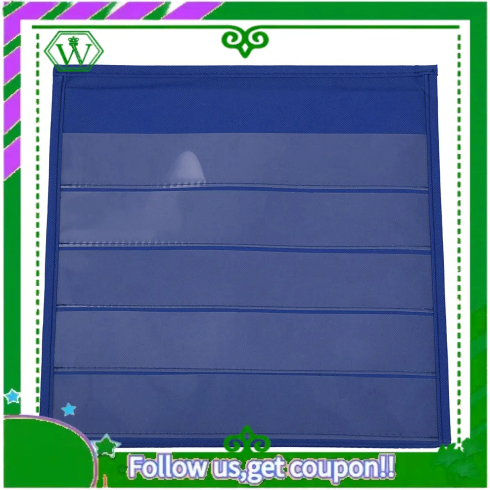 ABIK-4X Tabletop Desktop Pocket Chart Table Top With Bonus 80X Dry Erase Cards