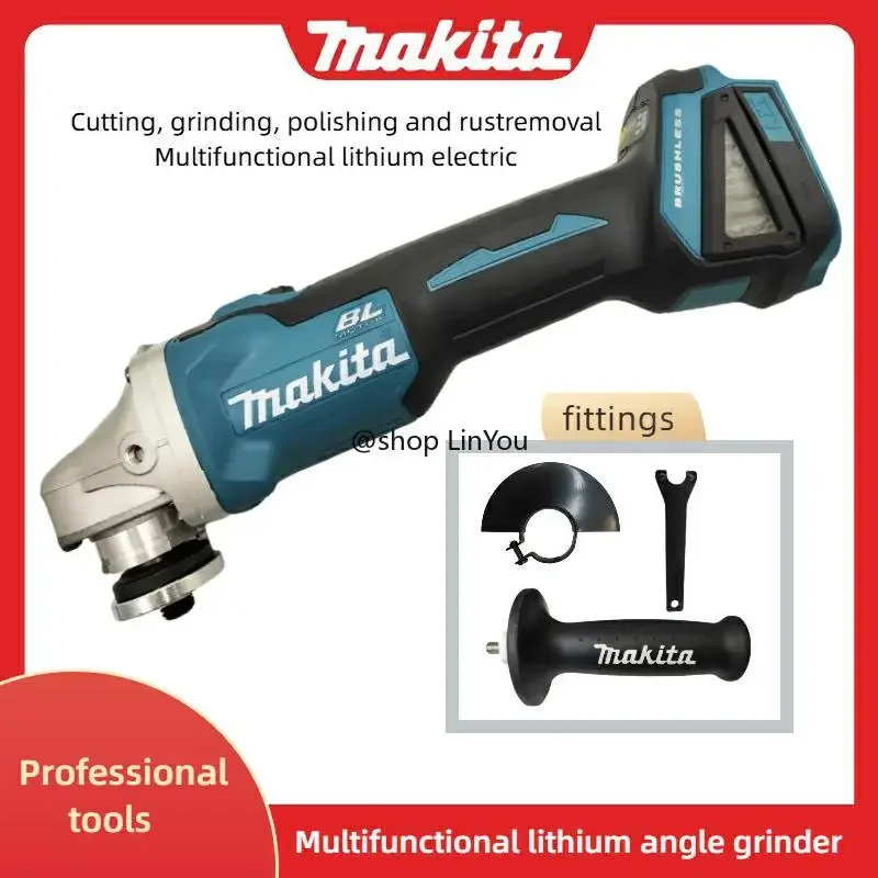 

Makita DGA504 18V 6.0Ah 125mm brushless lithium battery with multiple electric grinders, angle grinders, rechargeable cutting ma