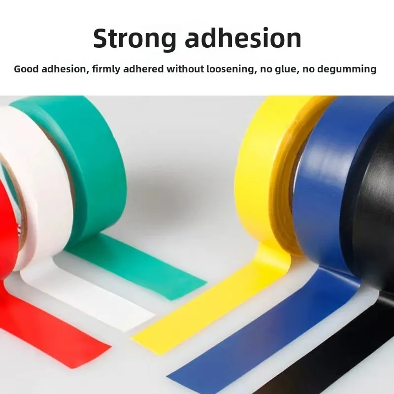 1PC 10M Insulated Flame-retardant Wire Tape, High Temperature Resistant Waterproof PVC Thickened Strong Adhesive Electrical Tape