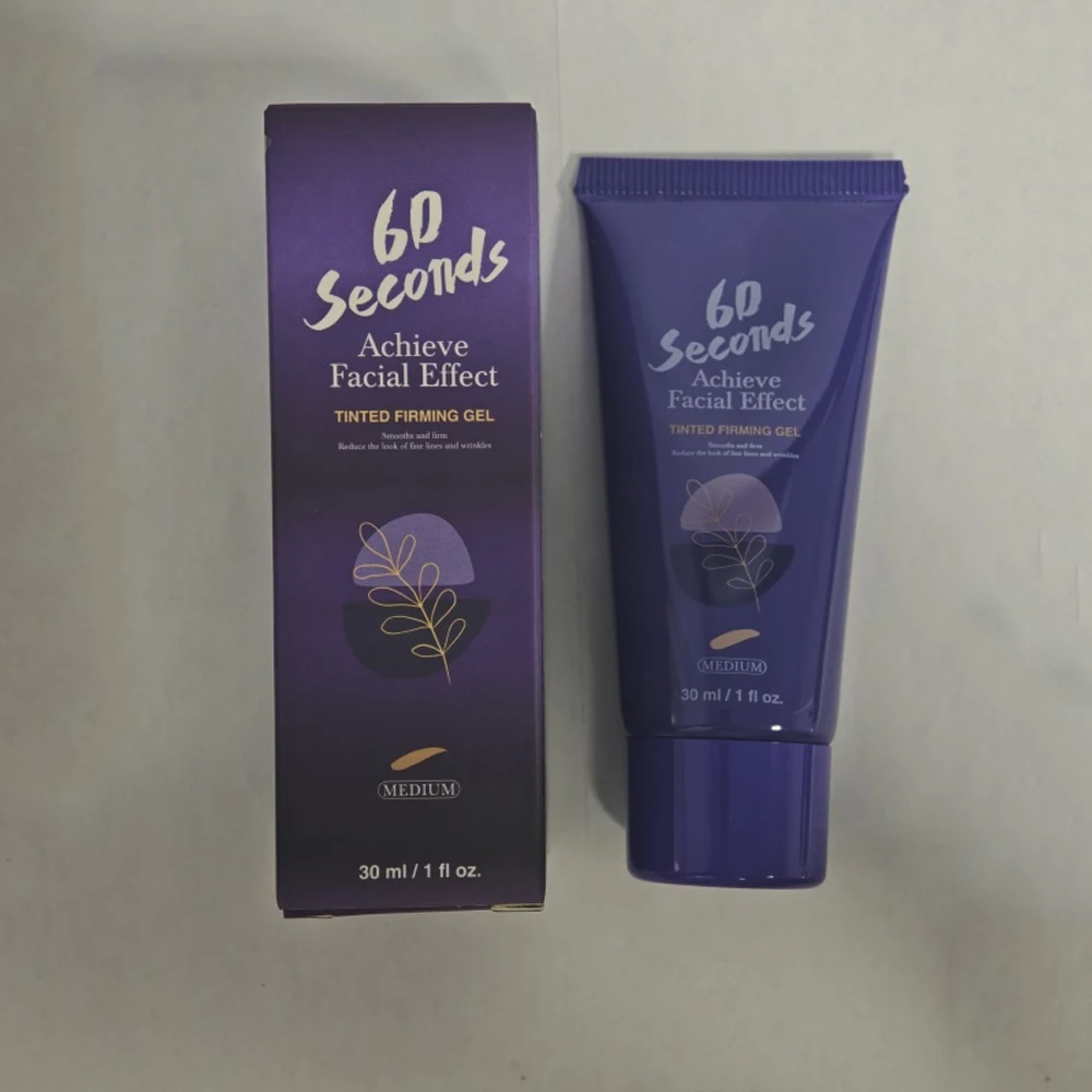 Magic 60-seconden getinte verstevigende gezichtsgel Facial Instant Lift & Tone Cream 3 tinten (licht/medium/bruin) 30 ml Vegan Face Foundation