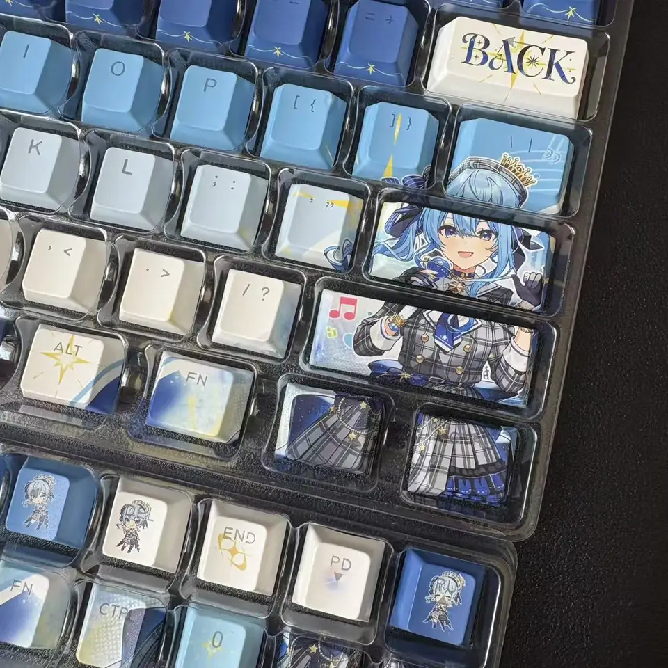 Hololive Keycaps 122 Keys ほしまち すいせい Hoshimachi Suisei