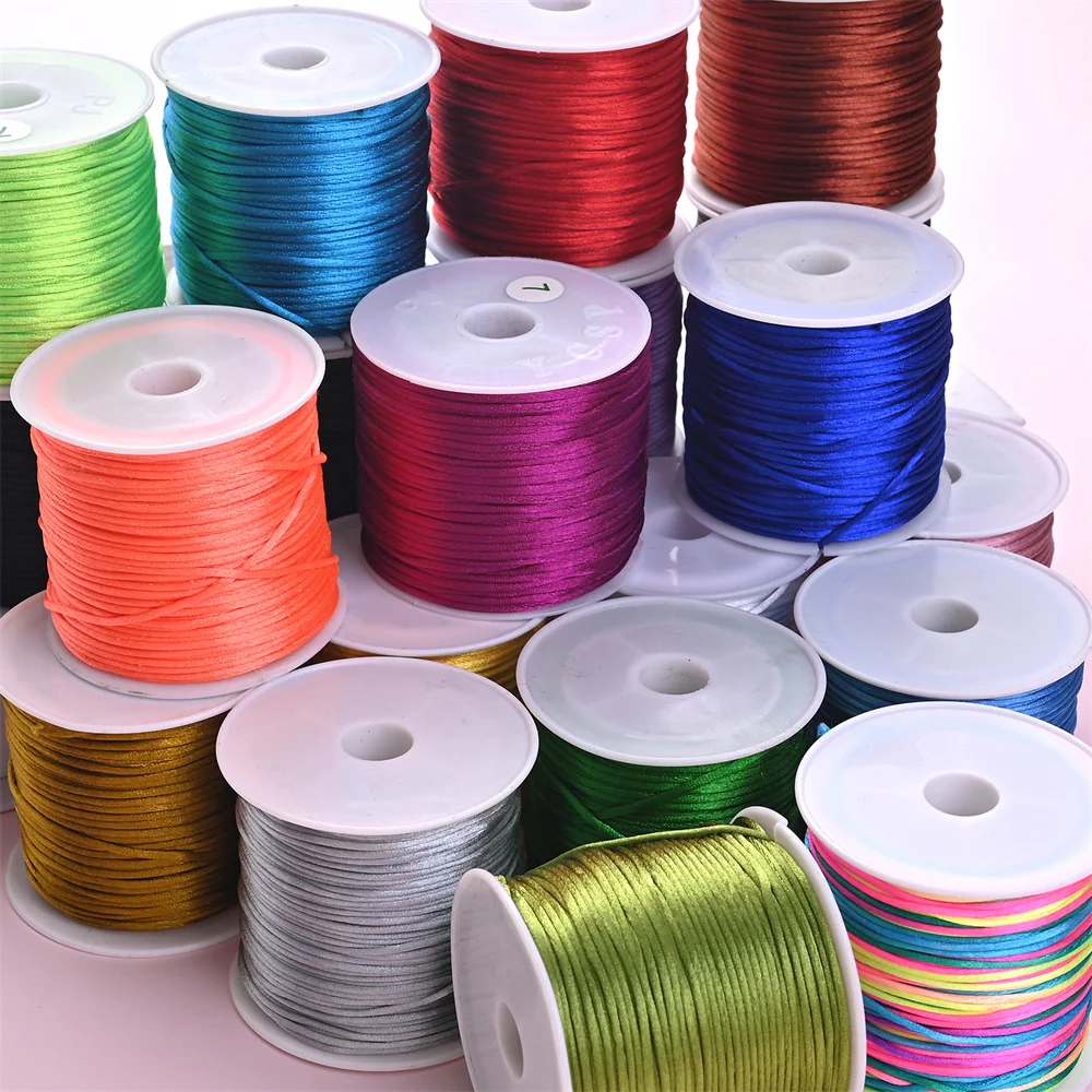 1,5 mm 20 m / rol kleurrijk ny - Knotting Cord Silk recensie en prijs