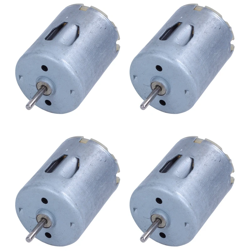 4X DC 5V 4350RPM 0.04A Electric Small Motor For USB Fans