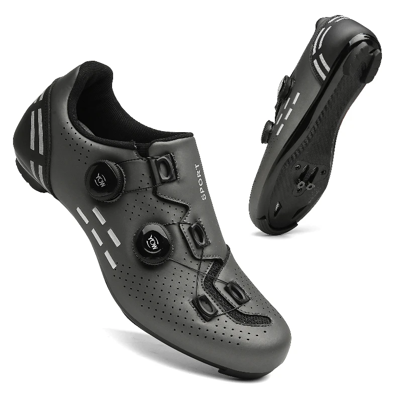 

Men Mtb Cycling Sneaker with Cleats Professional Sports Speed Bike Shoes Women Mountain Racing Flat SPD Road Cycling Footwear