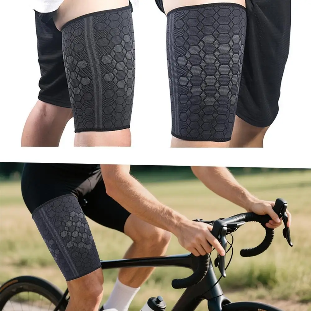 

Thigh Compression Sleeves uad and Hamstring Support – Upper Leg Sleeves for Men Women Joint Protection Leg Brace