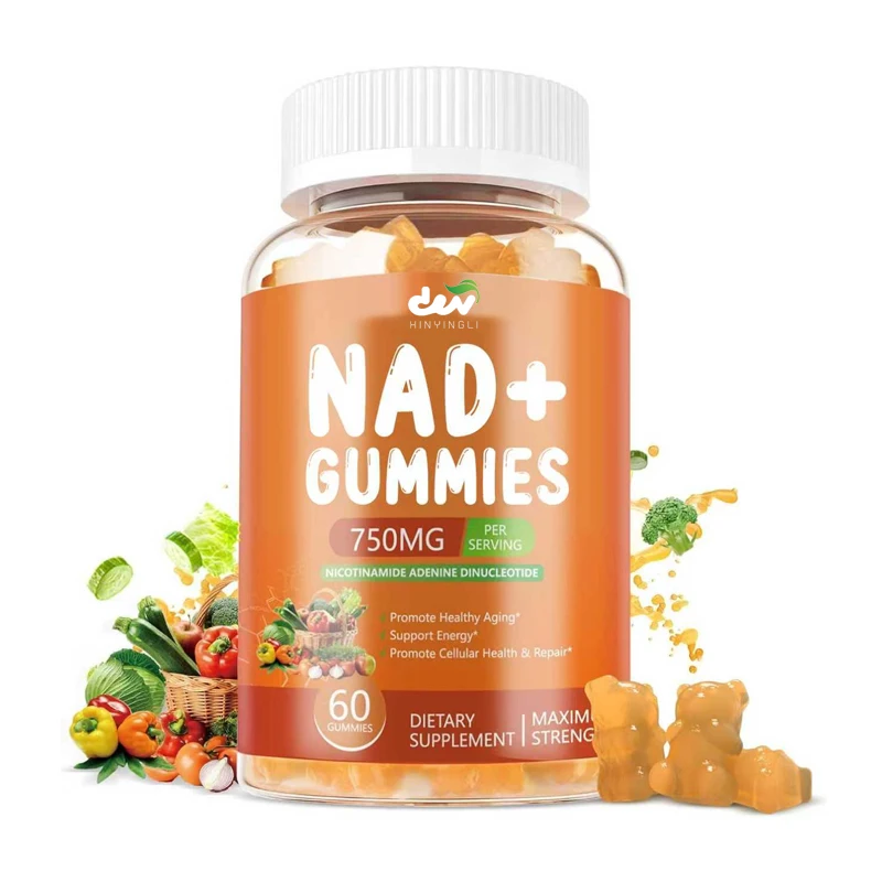

NAD+Soft Candy NAD Resveratrol Supplement: Used for Anti-aging Absorption in Women, Enhanced By Nicotinamide Nucleoside