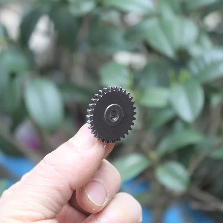 

Комплект из 3 шт. редукторов для мотора, детали для DIY, двухслойная металлическая комбинированная шестерня 1M11 зубьев и 0.8M 30 зубьев, шестерня-редуктор с двойным расположением зубьев