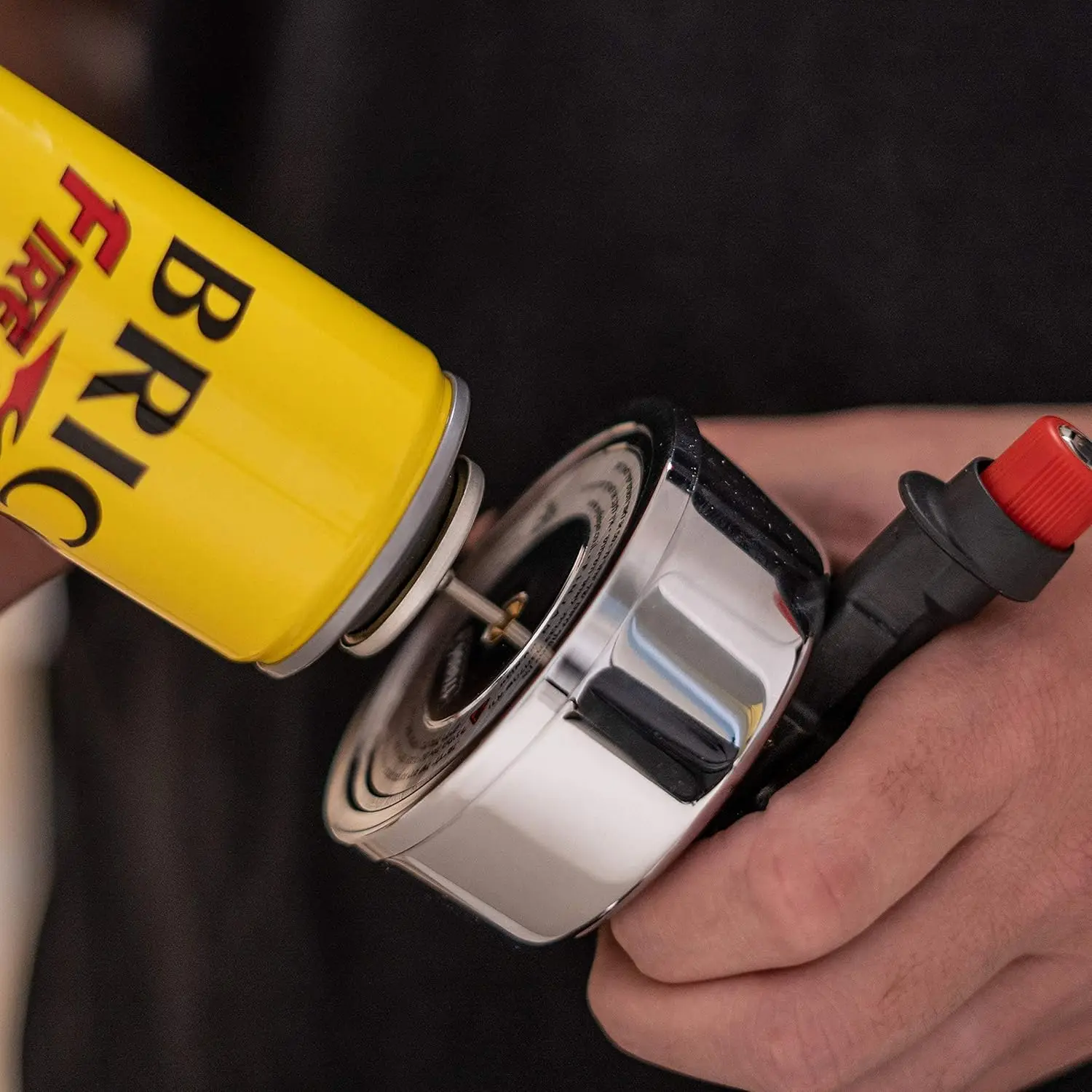 Portable Butane Torch Burner for Coffee & Cooking - Adjustable Flame, Refillable Tabletop Burner