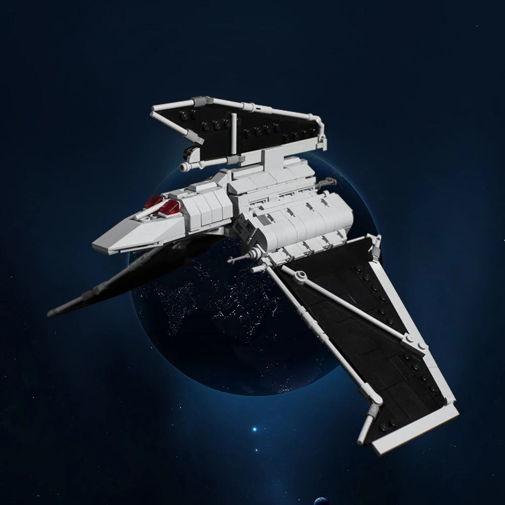 MOC Midi-Schaal Havocs MarauderedS Spacefighters Bouwsteenset Space Movie iInterstellars Ruimtevaartuigen Baksteen Speelgoed KINDEREN Cadeau
