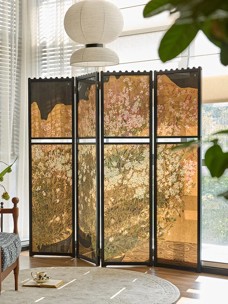 

PYJ French medieval style living room entry bedroom sofa new Chinese screen partition