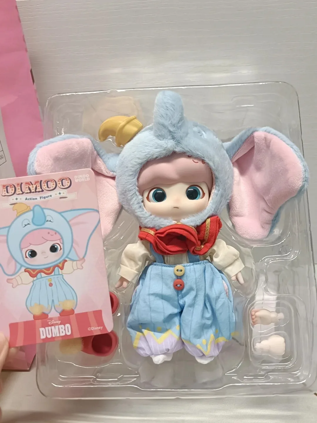 

POPMART Dimoo Dumbo action Figure cute and trendy collectible toys, surprise birthday gifts Genuine product in stock