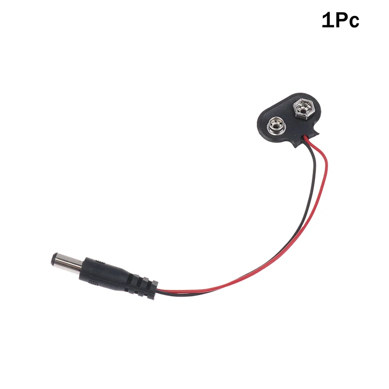 MB102 Solderless Breadboard Power Supply Module 3.3V 5V With 9V Battery Clip Power Cable 2.1x 5.5mm Male DC Jack Plug