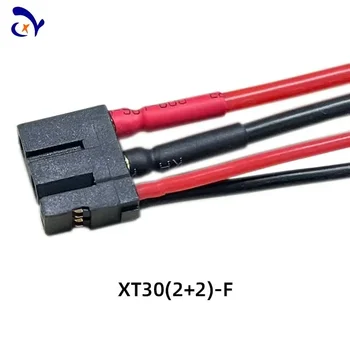 100 SZT. AMASS XT30(2+2) Kabel żeński do podłączenia serwomotorów i mikromotorów CyberGear
