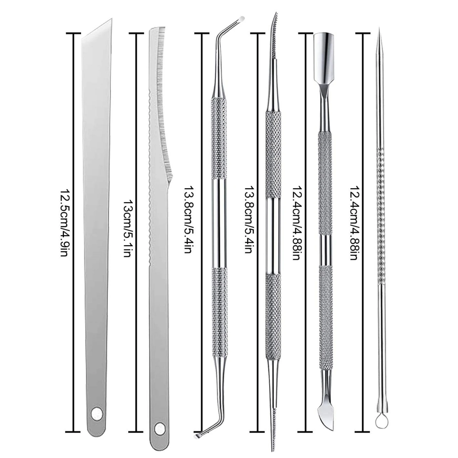 Toenail File and Lifters Professional Surgical Stainless Steel Ingrown Toenail Removal Tool Under Nail Cleaner Tools Pain Relief