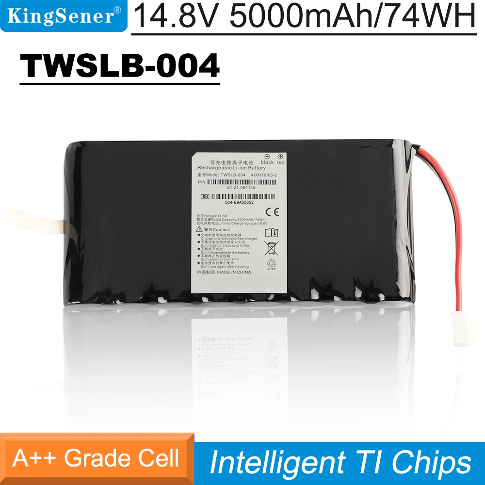 

KingSener TWSLB-004 Rechargeable Li-ion Battery For EDAN SE-12 SE-601 SE-1200 Burdick SE-1200 Express EKG 14.8V 5000mAh