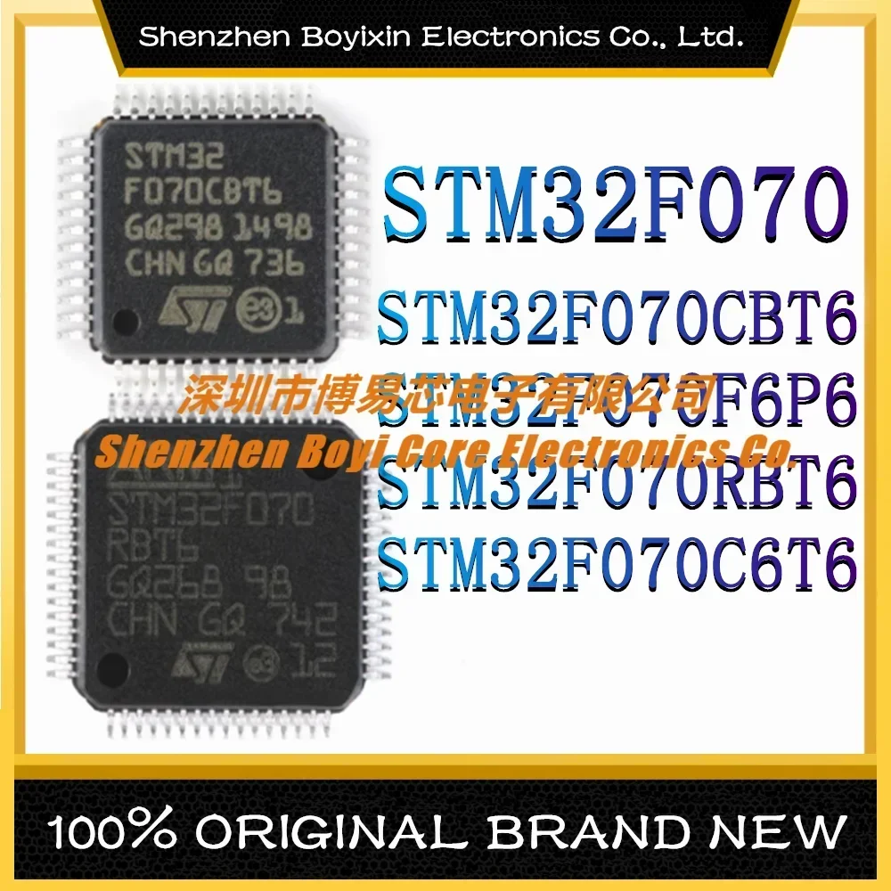 STM32F070CBT6 STM32F070F6P6 STM32F070RBT6 STM32F070C6T6 ARM Cortex-M0 48MHz New Original Genuine Evaluation board