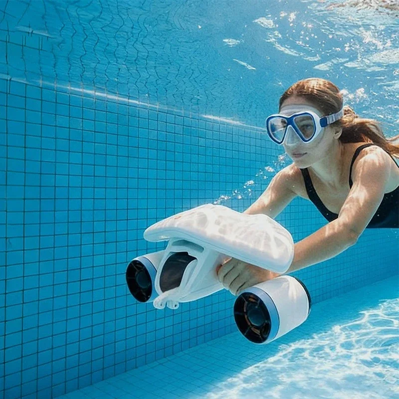 Deep Blue White Shark Mix2026 New Swimming Diving Equipment Brushless Pool Aircraft Underwater Thruster