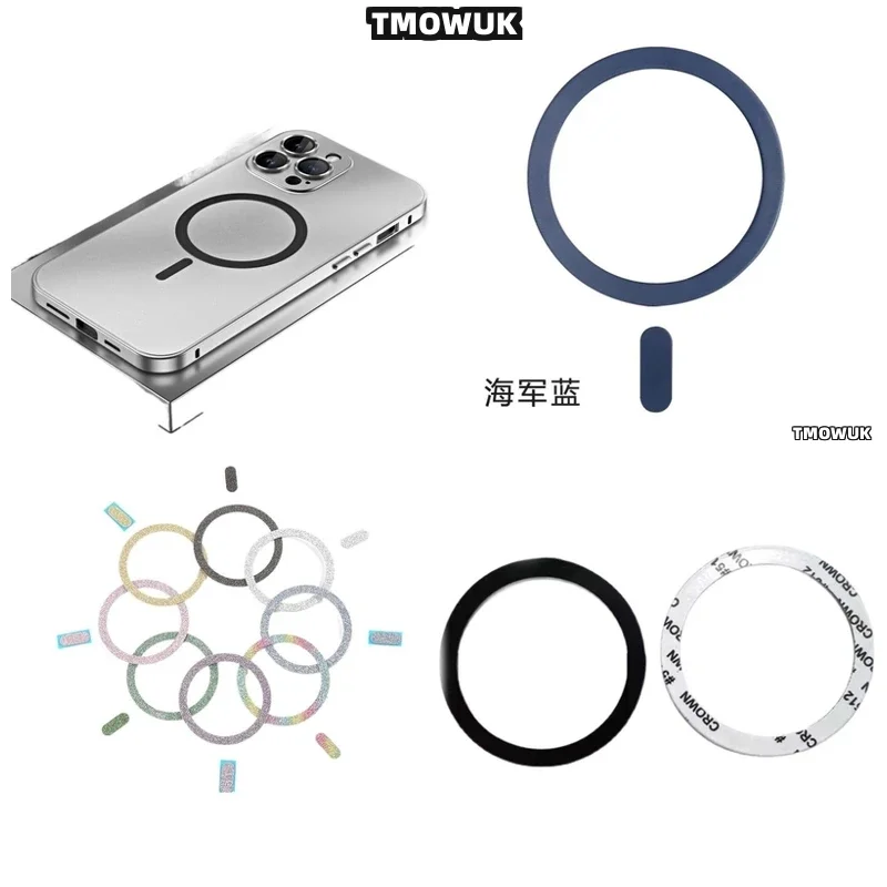 

For OPPO Reno 6 12 10 Pro Find N X3 X8 Ultra - Anti - Slip Magsafe Magnetic Ring Sticker For Charging