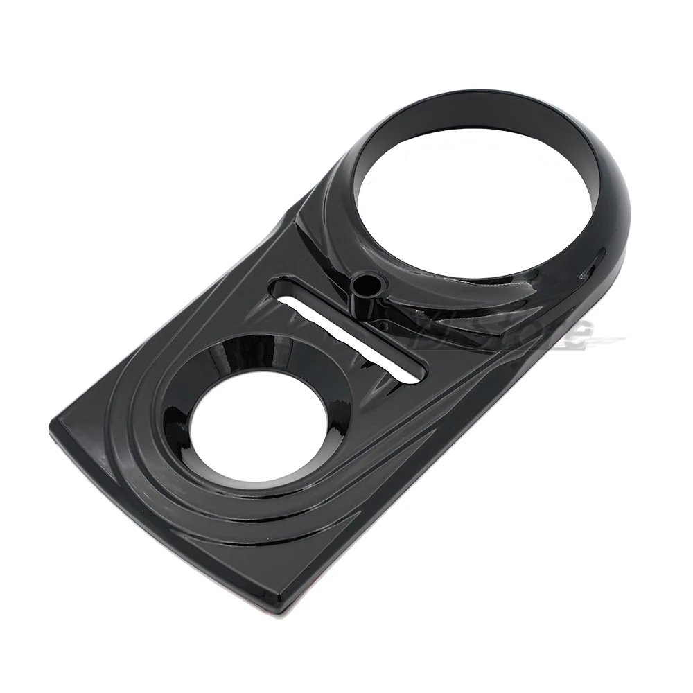 Fit For Harley Softail Fat Boy Lo FLSTFB Deluxe FLSTN Motorcycle Fuel Gas Tank Instrument Panel Console Cover Dash Panel Insert