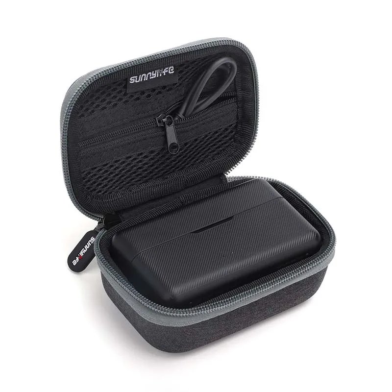 Portable Case Mic charging box transmitter receiver phone adapter data cable magnet clip bag For action camera DJI Mic