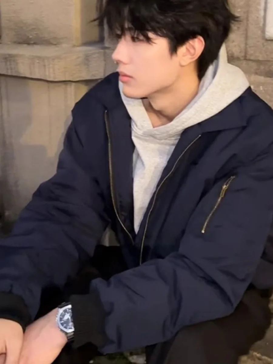 

Olive een Men's Pilot Jaet Spring Autumn Cleanfit Baseball Sle American ape Bomber ort Coat Polyester Fiber Long Sl...