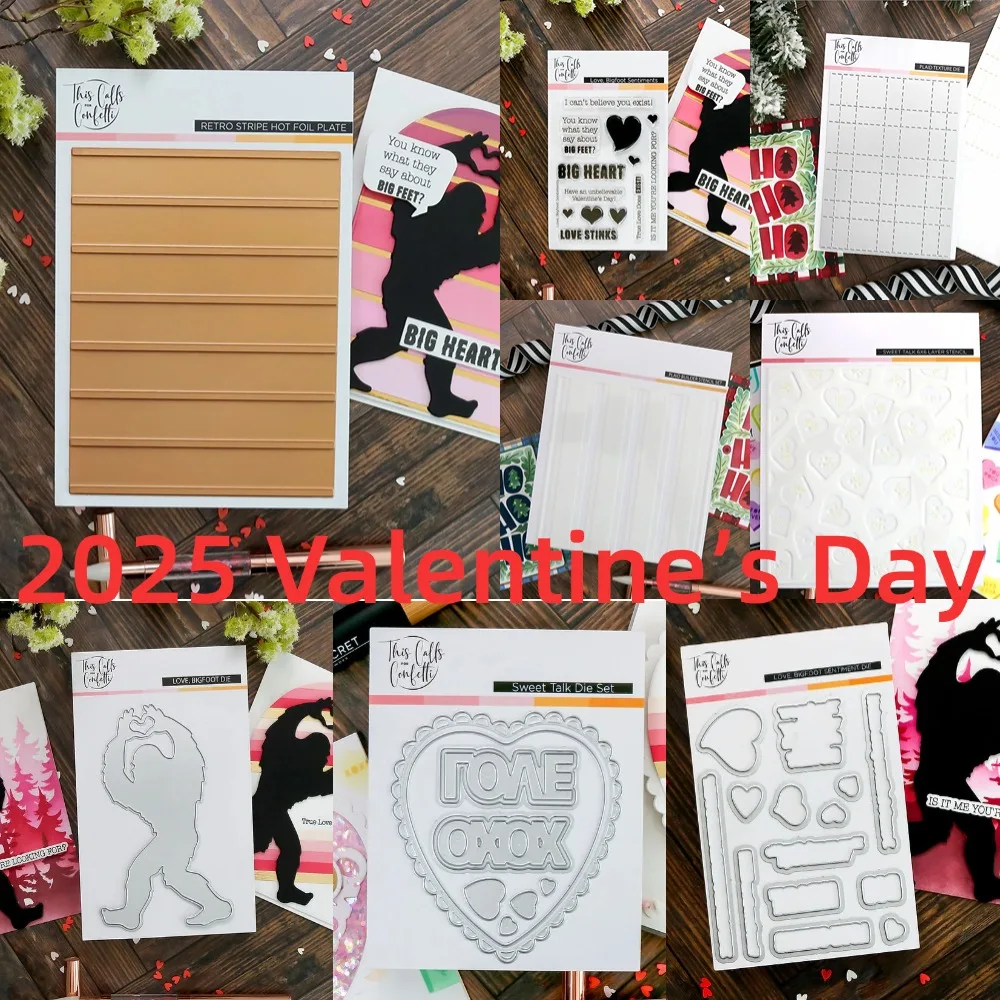 Cutting Dies Stamps Stencil Hot foil Scrapbook Diary Gorillas Decoration Stencil Embossing Template DIY Greeting Card Handmade