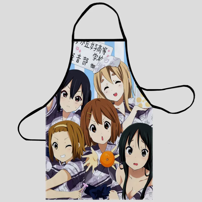 

Новый фартук K-On, кухонные фартуки для женщин, фартук из ткани Оксфорд для чистки, аксессуары для домашней кухни, фартук