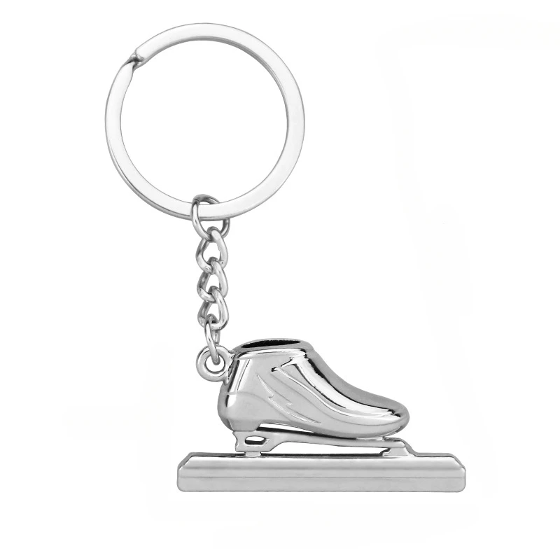 Roller Skate Keychain  Pendant Skating Keychains Bag Pendant Decoration Gifts Bulk Ring Speed Skates