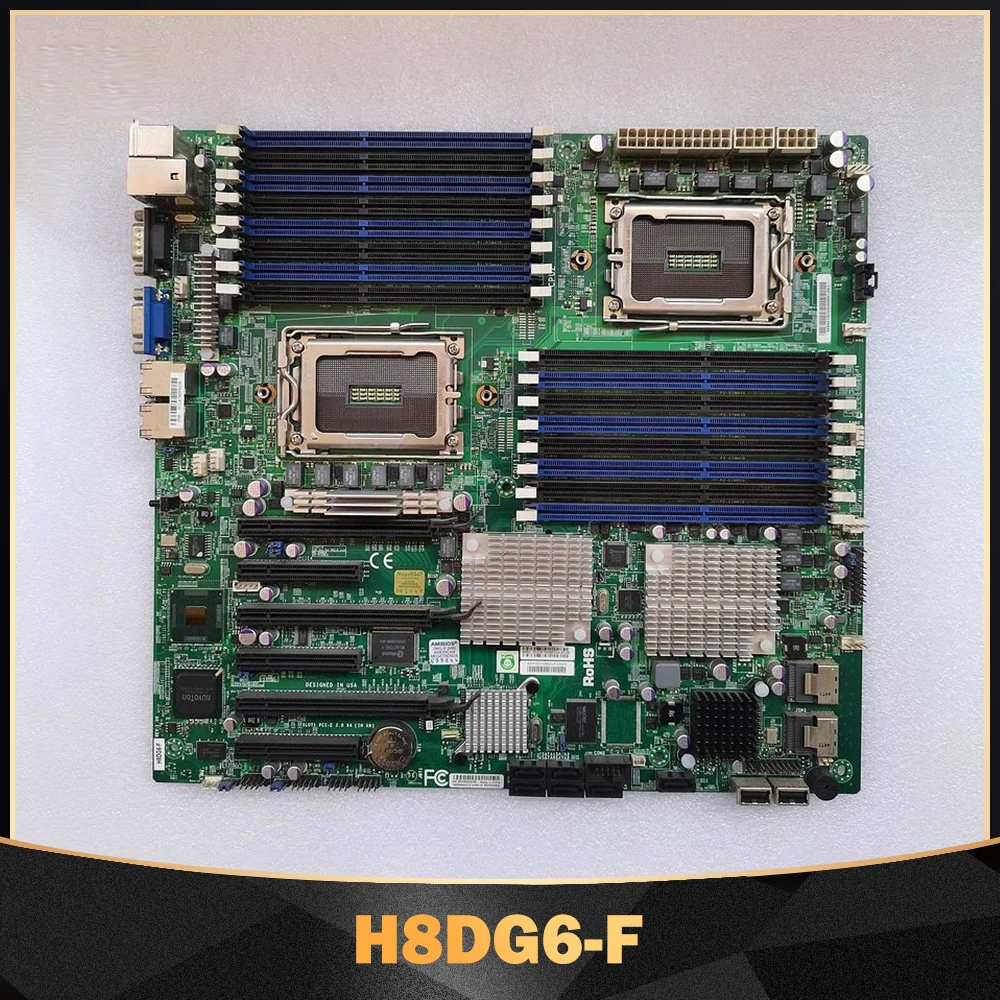 Server Motherboard Dual Opteron 6000 Series Processors DDR3 For Supermicro H8DG6-F