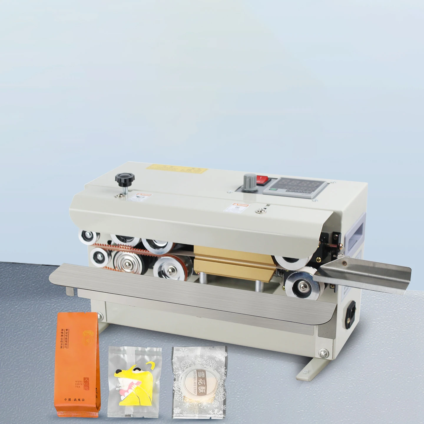 

FR-550 desktop commercial small automatic continuous sealing machine
