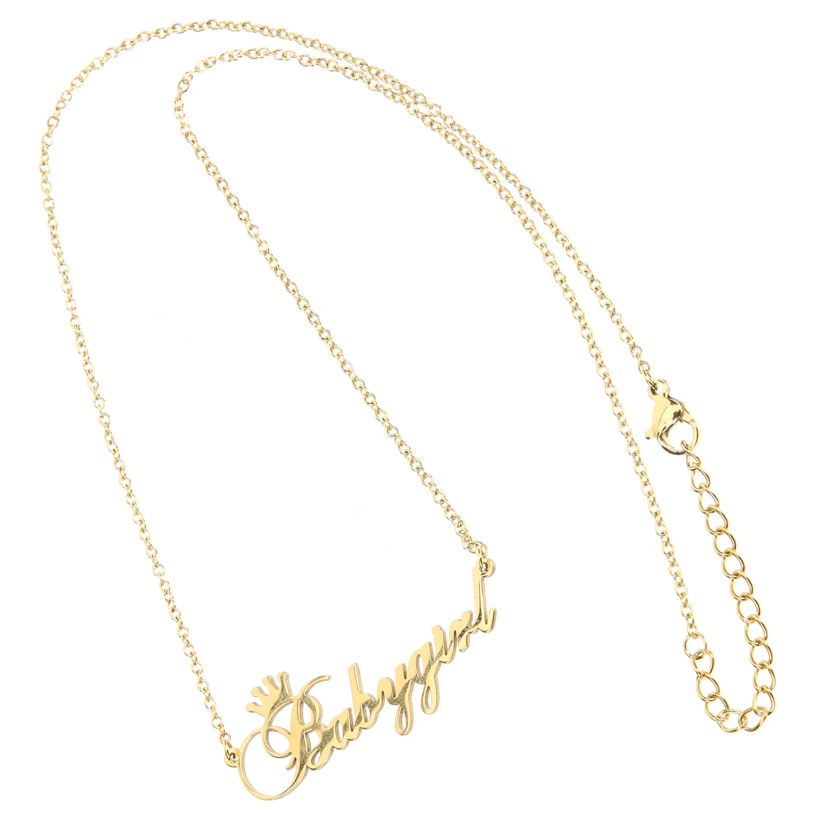 

Trendy Necklace for Women Clavicle Chain Letter Necklace Fashion Accessory Daily Wear Party Office Travel Gift