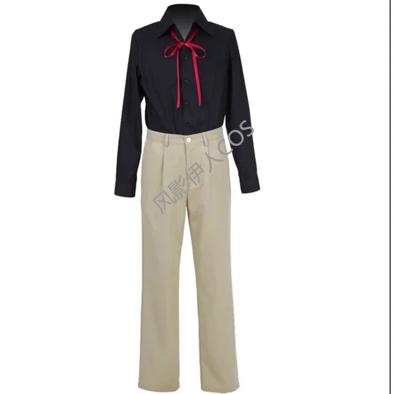 Anime Doppo Kunikida Costume Cosplay Kunikida Cosplay camicia giacca pantaloni parrucche per uomo donna costumi di Halloween