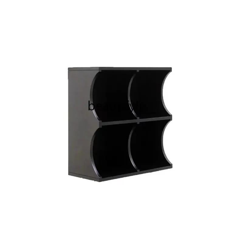

S Customized Bauhaus Mid-Ancient Stainless Steel Artistic Cabinet Villa Storage Sideboard Cabinet TV Sofa Side Cabinet furniture