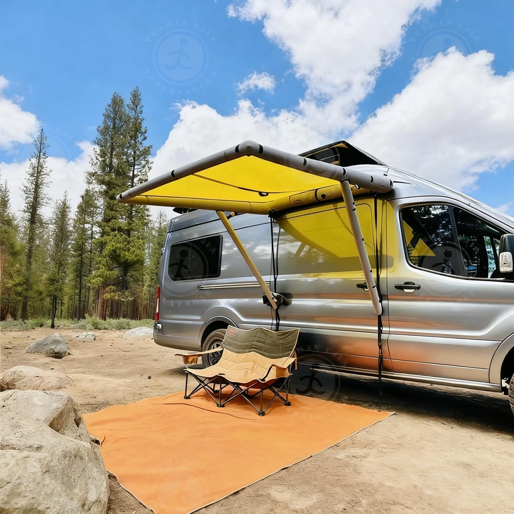 New Arrival Inflatable Caravan Campervan Awning Custom Inflatable Shade Air Canopy for Car