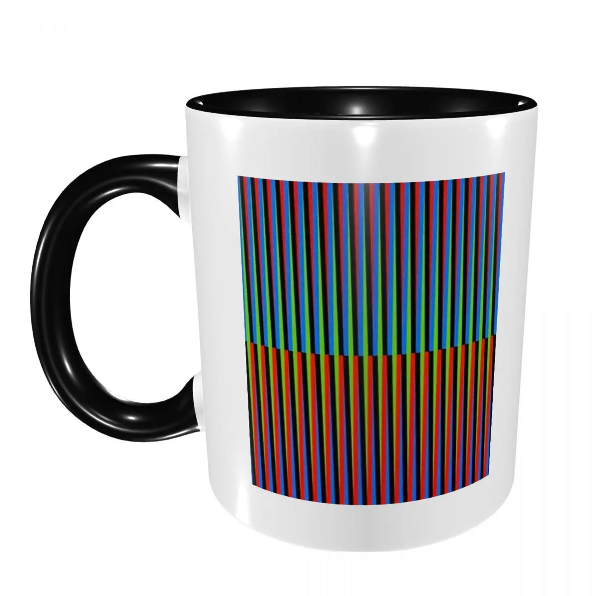 Tasse à café en céramique amusante Soft Maiquetia Venezuela Cruz Diez, tasses à thé, tasses à lait, vaisselle, cadeau pour amis