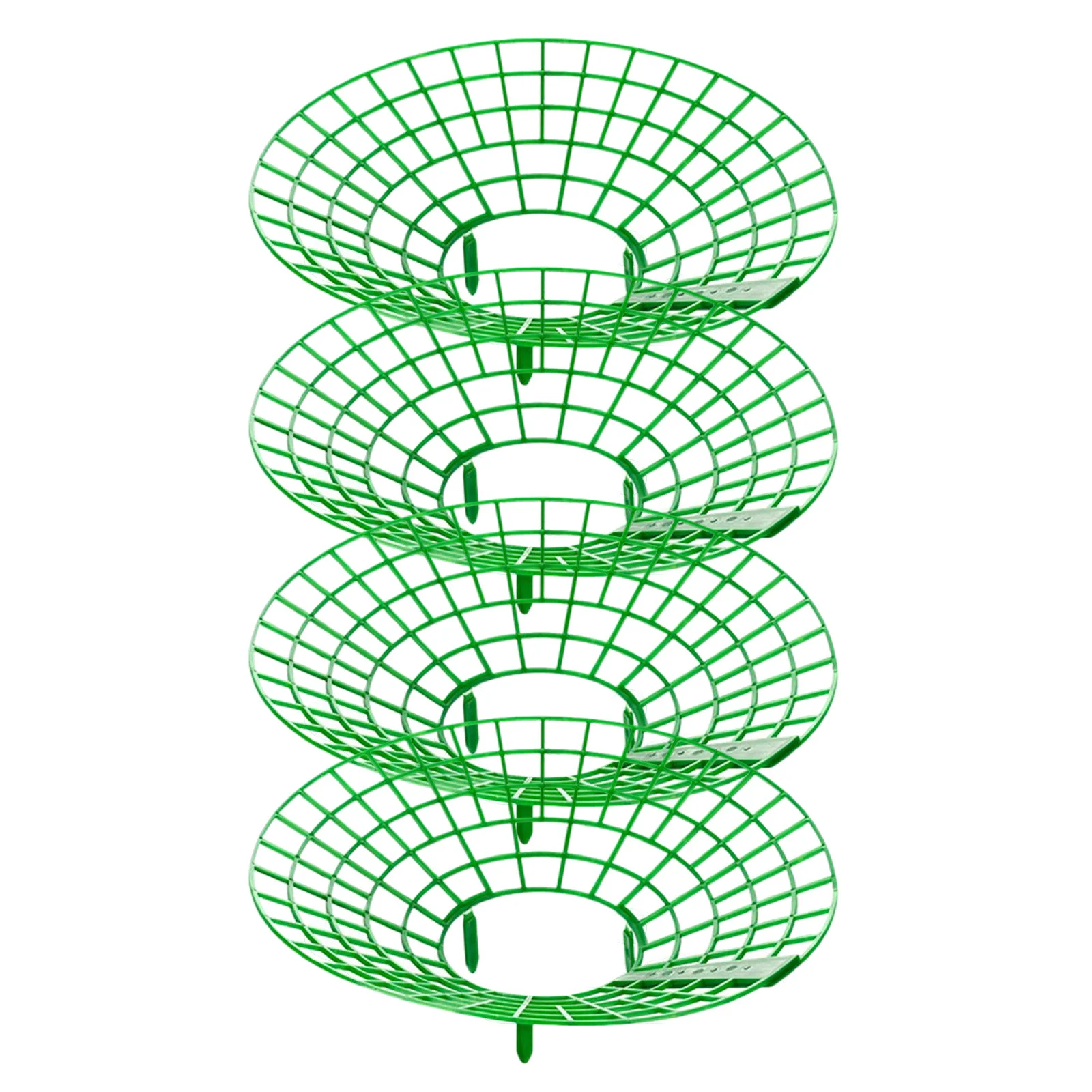 

4Pcs Strawberry Planting Frame Vertical Support Trellis 12inch for Balcony Gardening Healthy Growth Easy Harvesting Plastic