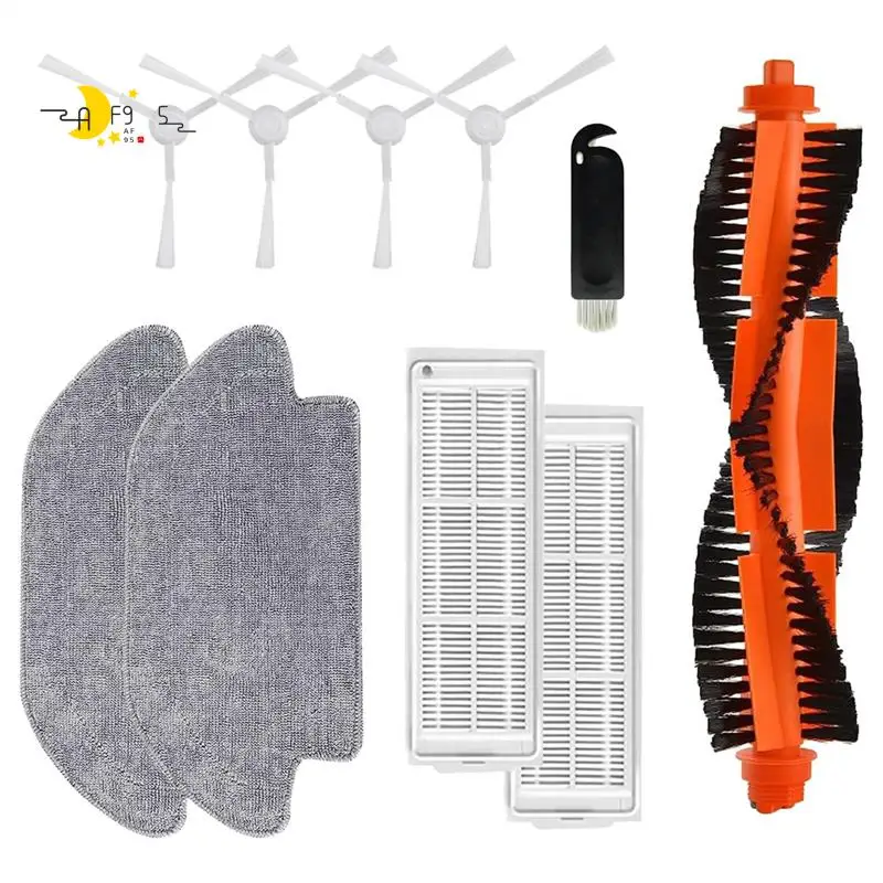 

AF95-Replacement Parts For Xiaomi Mi Robot Vacuum XMSTJQR2S/Mop 2S/STYJ02YM Main Side Brush Hepa Filter Mop Cloth
